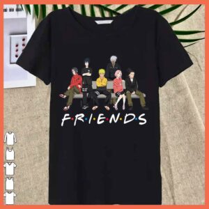 Best Friends Naruto sasuke Kakashi Sakura Hinata shirt, Friends Anime Shirt 3