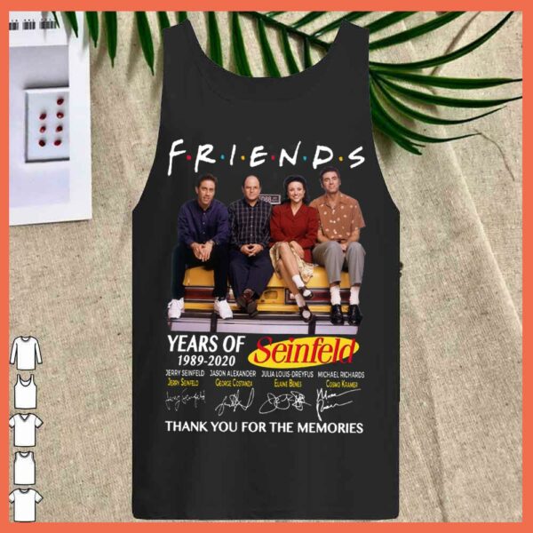 Best Friends Seinfeld Year Of 1989 2020 Thank You For The Memories Shirt