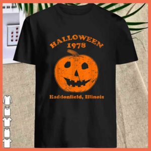 Best Halloween 1978 holiday spooky gift myers pumpkin haddonfield Shirt