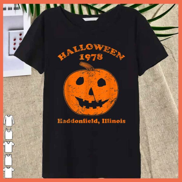 Best Halloween 1978 holiday spooky gift myers pumpkin haddonfield Shirt