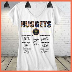 Best Huggets Denver basketball Signature Shirt 3