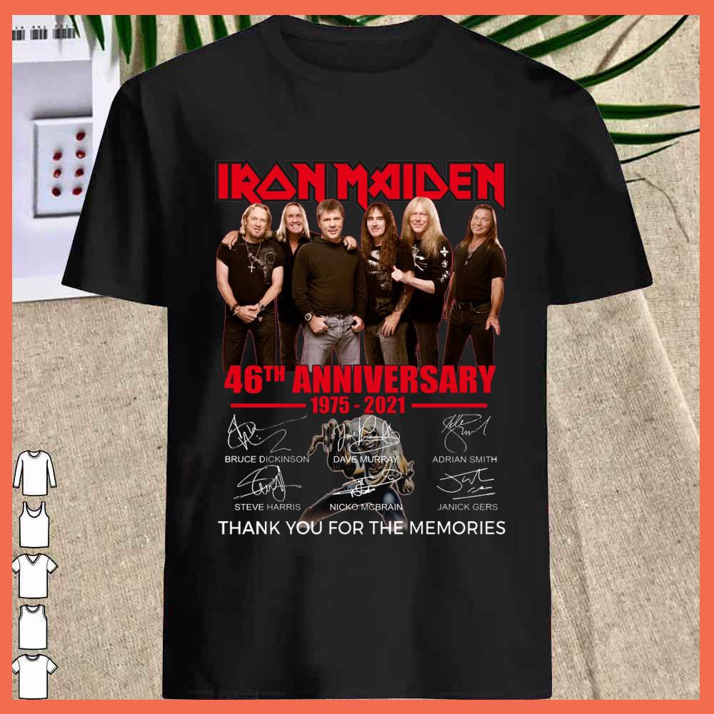 Best Iron Maiden Signature Shirt, Iron Maiden team 46th Anniversary 1975 2021 Signature Shirt Best Iron Maiden Signature Shirt Iron Maiden team 46th Anniversary 1975 2021 Signature Shirt 2 - Best Iron Maiden Signature Shirt, Iron Maiden team 46th Anniversary 1975 2021 Signature Shirt