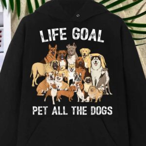 Best Life Goal Pet All The Dogs Shirt
