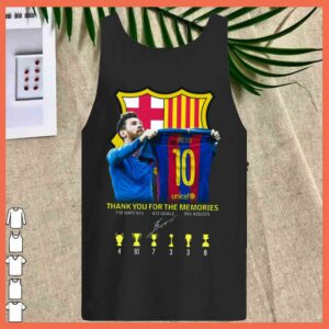 Best Lionel Messi Shirt, Messi Thank You For The Memories with FC Barcelona Shirt 2