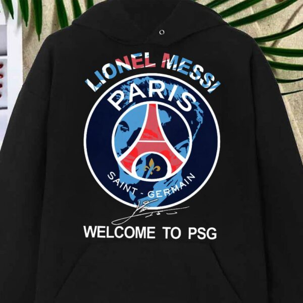 Best Lionel Messi Welcome to PSG Shirt