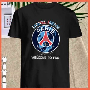 Best Lionel Messi Welcome to PSG Shirt 1