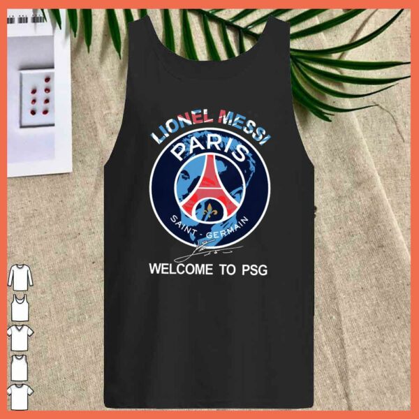 Best Lionel Messi Welcome to PSG Shirt
