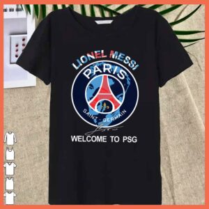 Best Lionel Messi Welcome to PSG Shirt 3