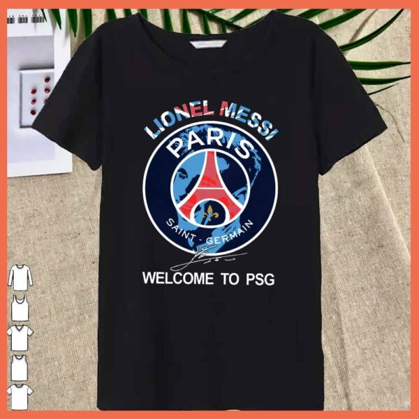 Best Lionel Messi Welcome to PSG Shirt