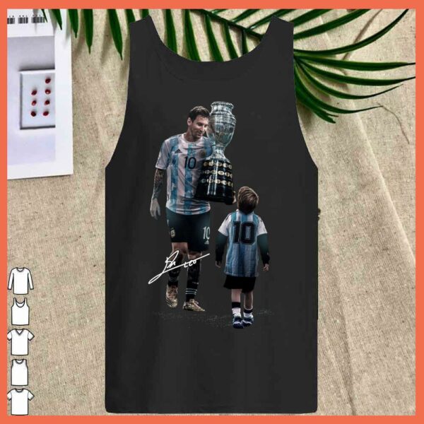 Best Messi and Son shirt, Messi Cups Copa America Champion shirt