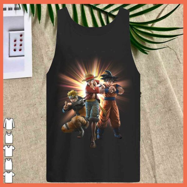 Best Naruto Son Goku and D.Luffy Shirt, Anime mashup Son goku naruto Luffy Shirt