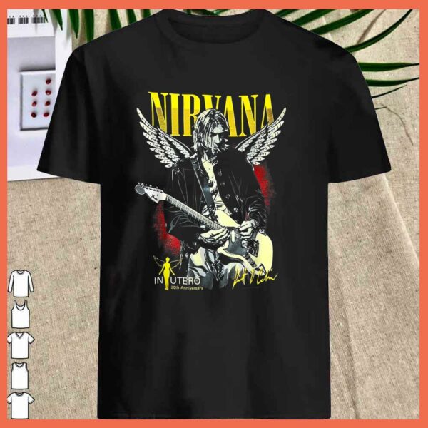 Best Nirvana In Utero 20th Anniversary signature shirt