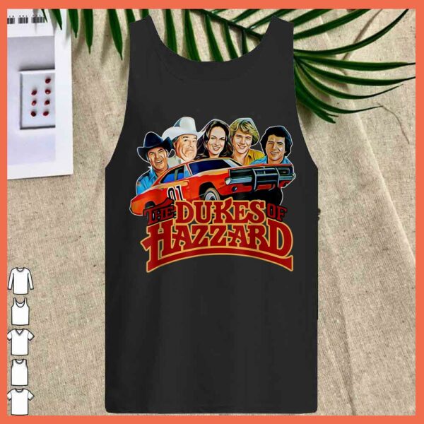 Best Retro Hazzard Cars Outfits Design Art The Dukes Music Season Shirt