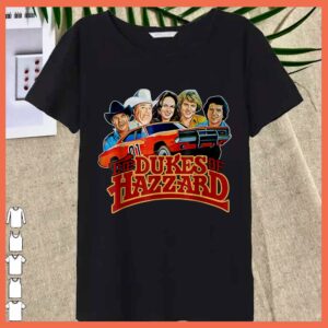 Best Retro Hazzard Cars Outfits Design Art The Dukes Music Season Shirt 3