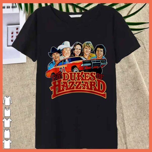 Best Retro Hazzard Cars Outfits Design Art The Dukes Music Season Shirt