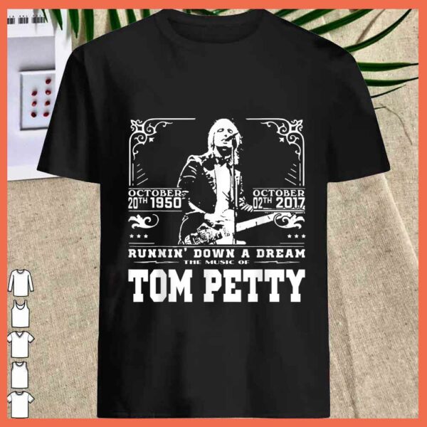 Best Runnin Down A Dream The Music Of Tom Petty Country Music shirt