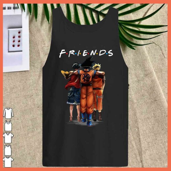 Best Son Goku Luffy And Naruto Eating Friends Anime Shirt, Monkey D.luffy Friends shirt