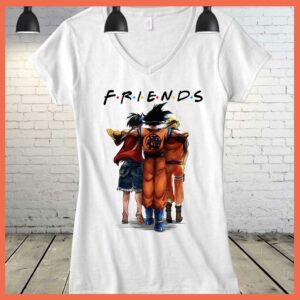 Best Son Goku Luffy And Naruto Eating Friends Anime Shirt, Monkey D.luffy Friends shirt 6