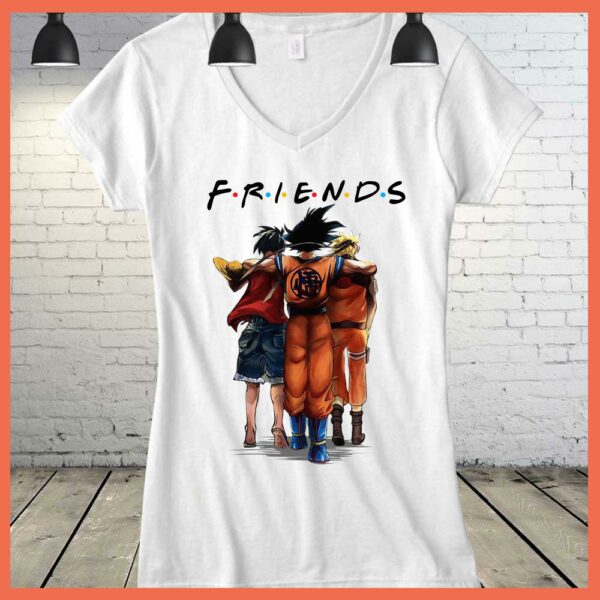 Best Son Goku Luffy And Naruto Eating Friends Anime Shirt, Monkey D.luffy Friends shirt