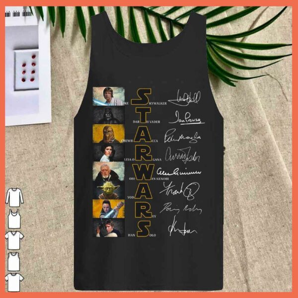 Best Starwars Luke Skywalker Darth vader shirt, Starwars Leia Organa Yoda Shirt, Starwars Rey han Solo Chewbacca Shirt
