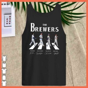 Best The Brewers Abbey Road Signature 2021 shirt 2