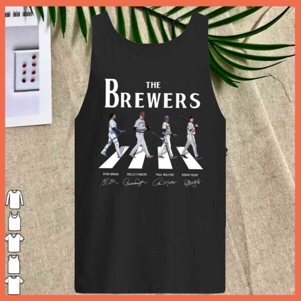 Best The Brewers Abbey Road Signature 2021 shirt