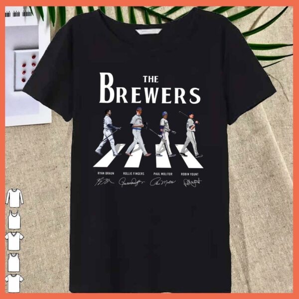Best The Brewers Abbey Road Signature 2021 shirt