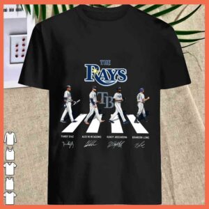 Best The Rays Walking Abbey Road Shirt, Tampa Signature Shirt