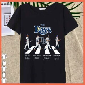 Best The Rays Walking Abbey Road Shirt, Tampa Signature Shirt 3