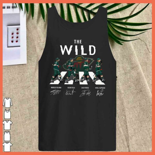 Best The Wild Abbey Road Marcus Foligno Kevin Fiala Zach Parise Kirill Kaprizov Shirt