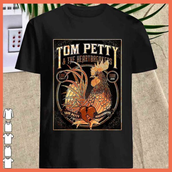 Best Tom Petty and The Heartbrfakers Tour Concert 2010 Shirt