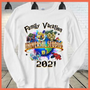 Best Universal Studios Family Vacation 2021 Shirt, Avenger Minion Spider man Shirt