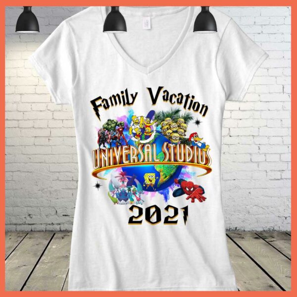 Best Universal Studios Family Vacation 2021 Shirt, Avenger Minion Spider man Shirt