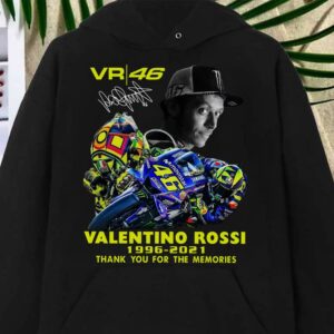 Best VR46 Valentino Rossi 1996 2021 Thank You For The memories SHirt