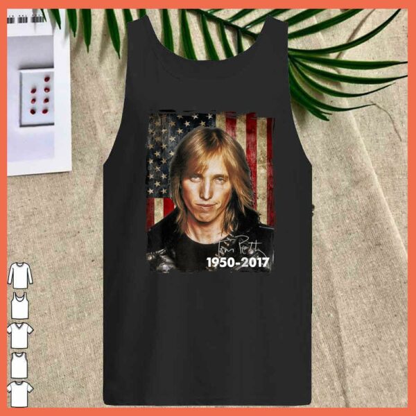 Best Vintage Petty American Flag Shirt
