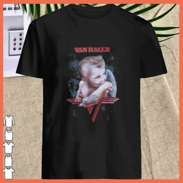 Funny Eddie Van Halens Baby smoking Shirt