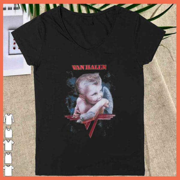 Funny Eddie Van Halens Baby smoking Shirt
