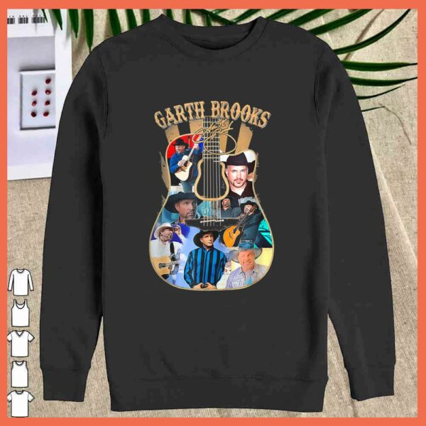 Garth Brooks Guitar Signature shirt Gifts For Men and Women Guitar Shirt, Garth Brooks Shirt