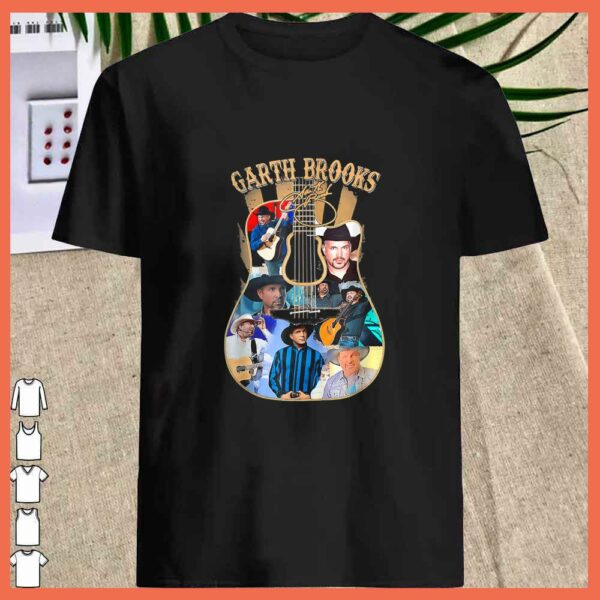 Garth Brooks Guitar Signature shirt Gifts For Men and Women Guitar Shirt, Garth Brooks Shirt