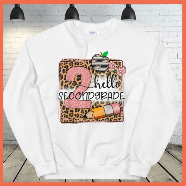 HOT Hello Second Grade Leopard print 2nd Grade Back To School Shirt