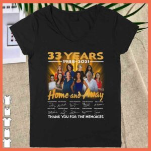 Home and Away 33 Years 1998 2021 Signature Shirt 5