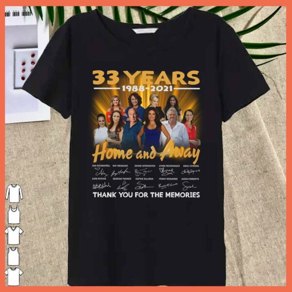 Home and Away 33 Years 1998 2021 Signature Shirt