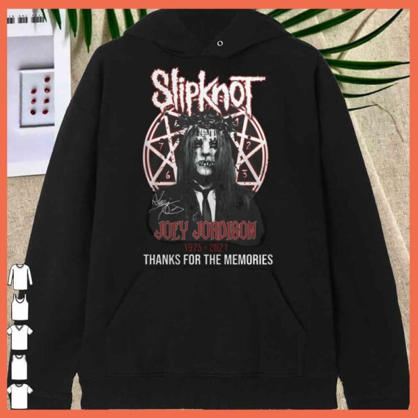 Joey Jordison of Slipknot signature 1975 2021 thank you for the memories Shirt