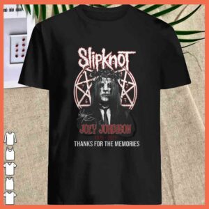 Joey Jordison of Slipknot signature 1975 2021 thank you for the memories Shirt