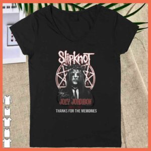 Joey Jordison of Slipknot signature 1975 2021 thank you for the memories Shirt 3