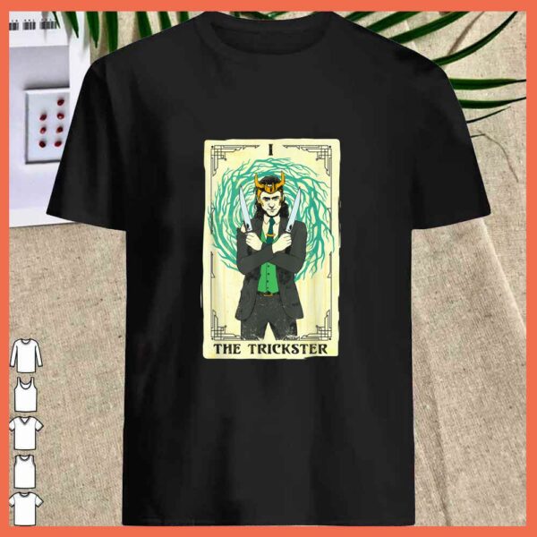 Premium Marvel Loki Trickster Tarot Shirt