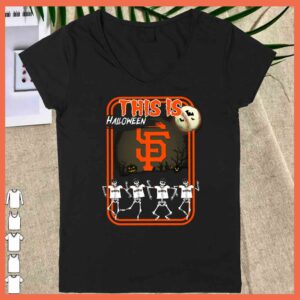 Premium San Francisco This is Halloween Giants shirt 3