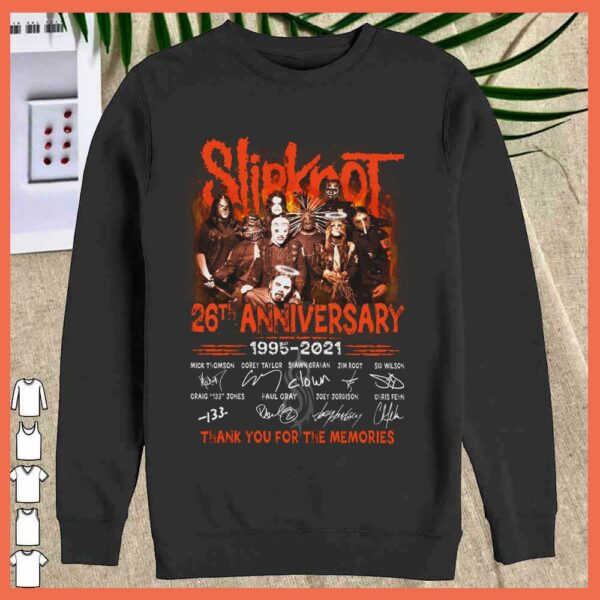 Premium Slipknot 26th Aniversary shirt