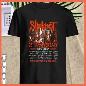 Premium Slipknot 26th Aniversary shirt 3