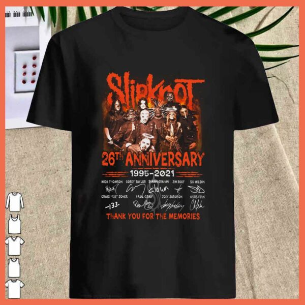 Premium Slipknot 26th Aniversary shirt